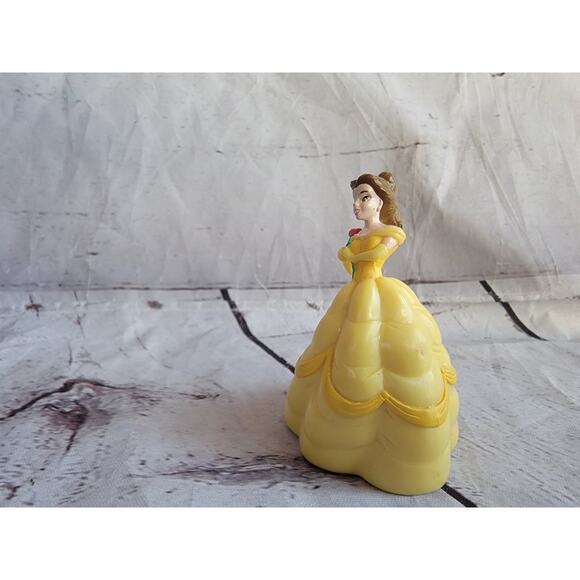 Bell PVC Plastic Disney Princess Figure Toy Beauty & The Beast 3in - Picture 4 of 5